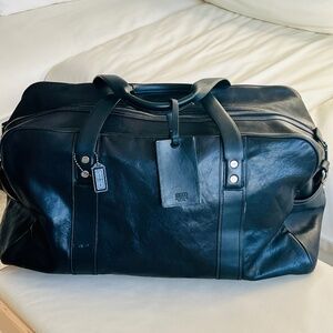 Coach Vintage 2004. Black Duffel Bag 3632.
